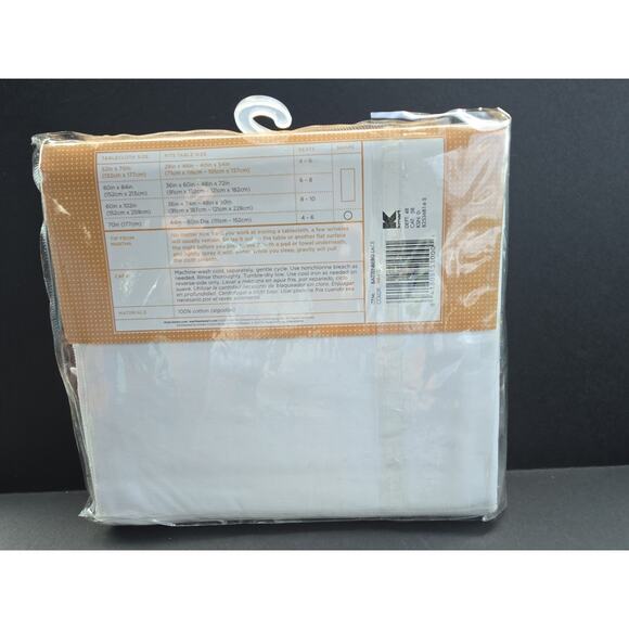 Vtg NEW Martha Stewart Battenburg Lace Tablecloth 70” Round French Country Chic - Picture 2 of 6